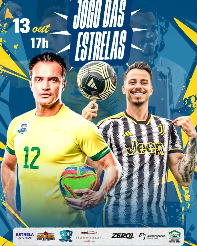 Canal Youtube do EsporteMS vai transmitir Jogos das Estrelas